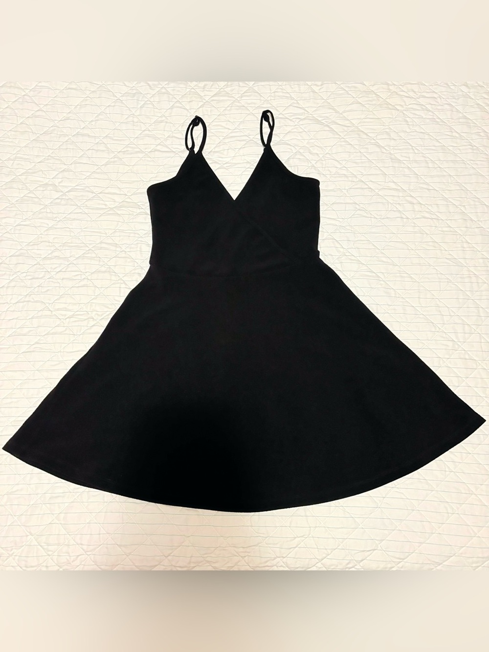 H&M Black Fit & Flare Skater Dress